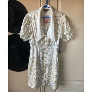 NWT Super Cute Vintage - Looking Mini Dress from Sister Jane